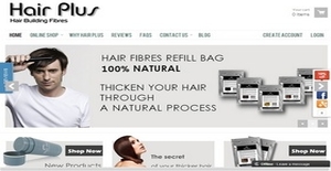  - Hair Plus supply Hair Building Fibre which are natural Gossypium Herbaceum hair fibre that bind to your own existing hair. Made in the UK.  Shop Now And Receive 5% Cashback.